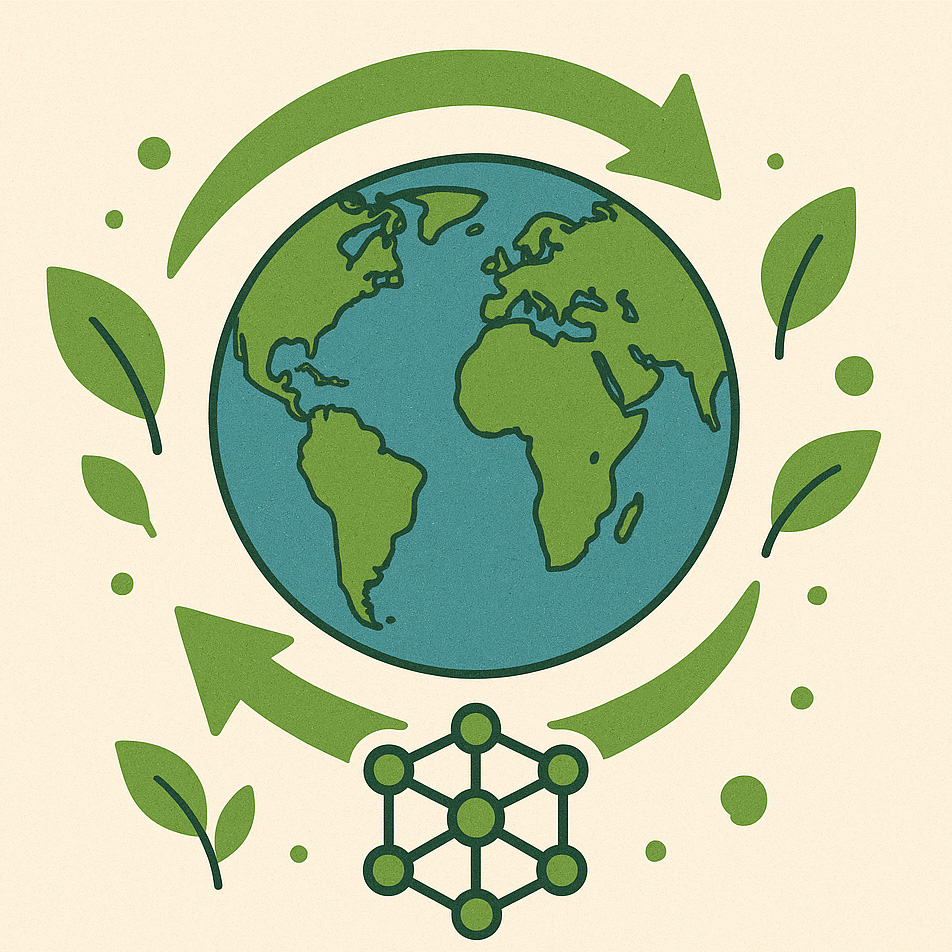 Sustainable nanoscience graphic